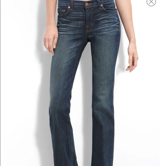 J BRAND '818' Mid Rise Bootcut Stretch Jeans - Picture 2 of 7